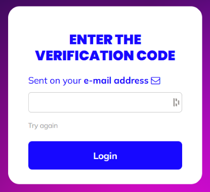 Enter code