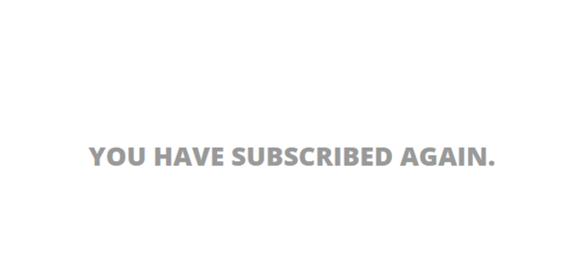  re-subscription