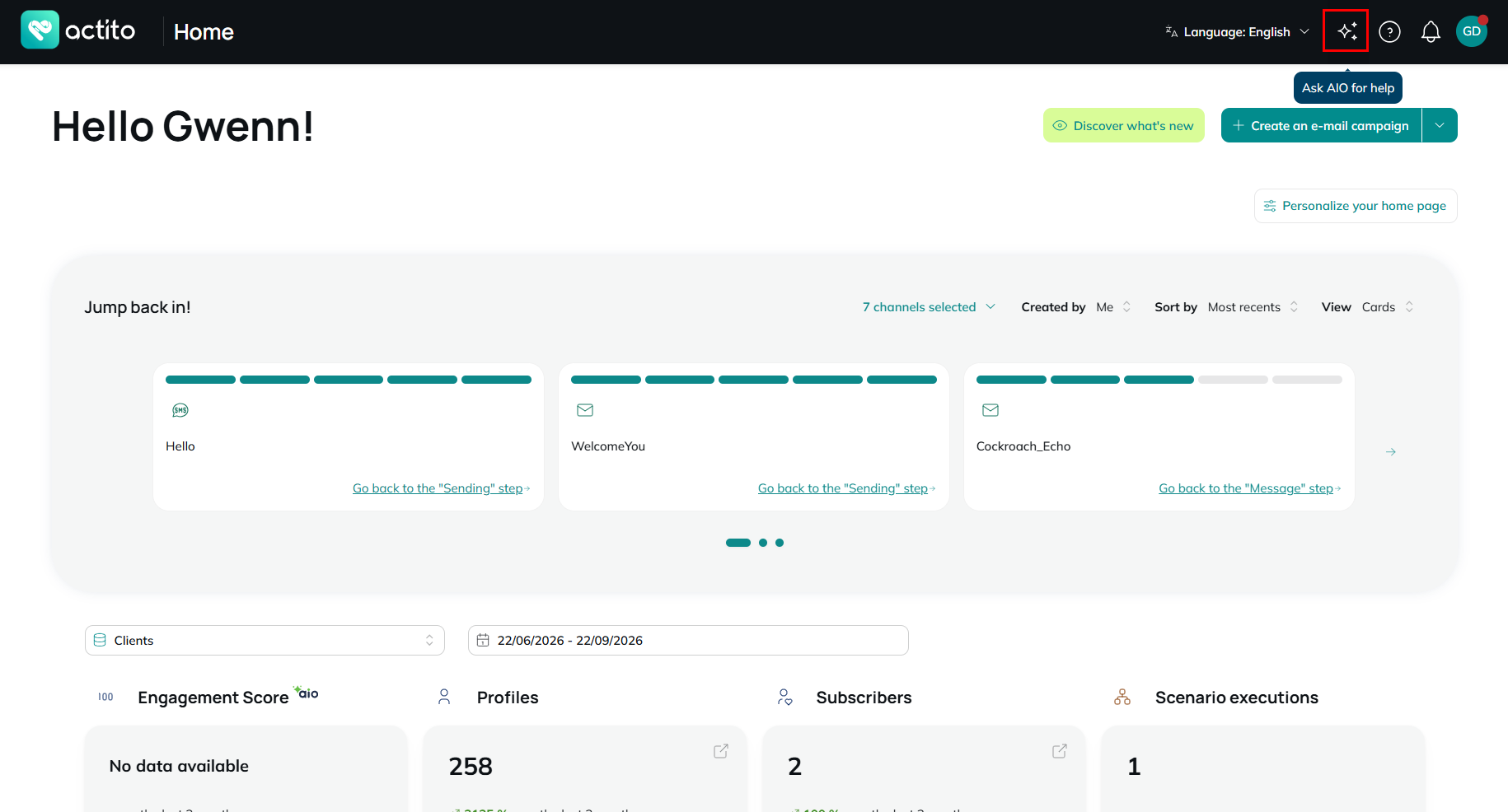 Dashboard