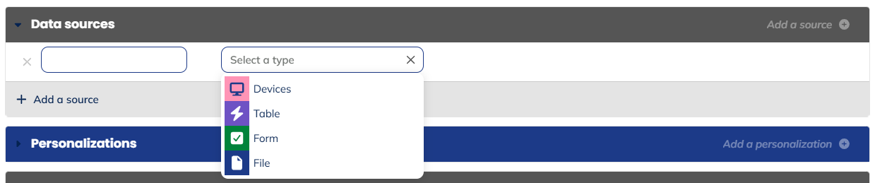advanced data sources