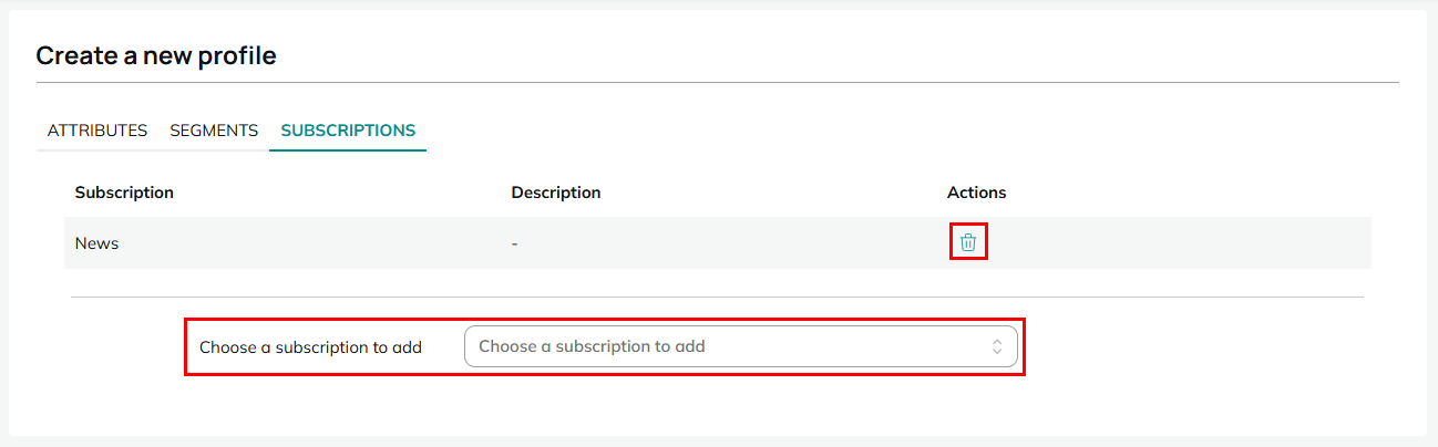 Subscription