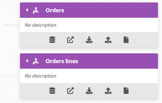 Different interaction tables