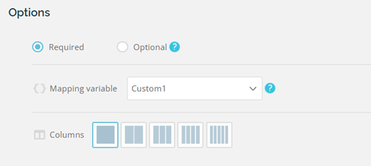 "Questions" step of your Qualifio