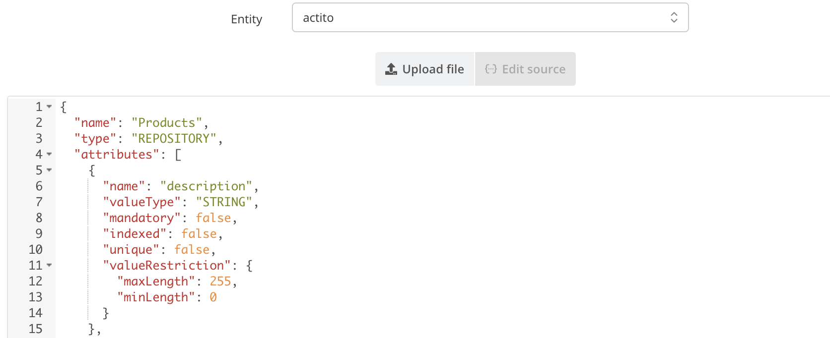 From JSON