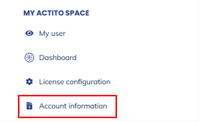 Account information
