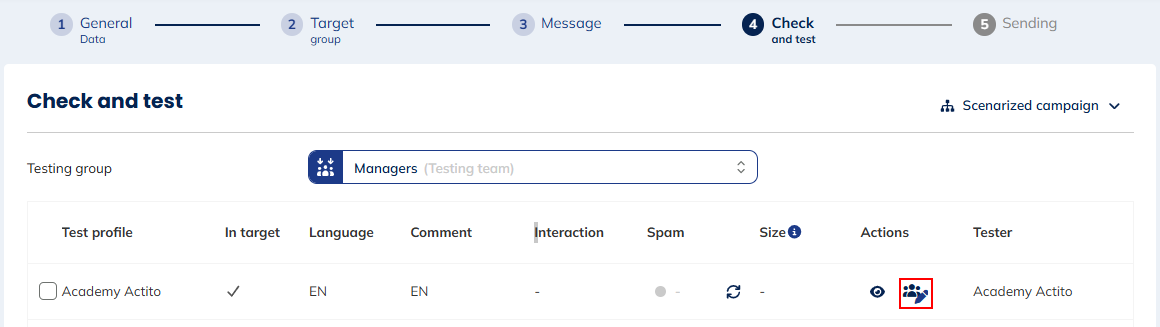 Check and test "Provided by API" personalization