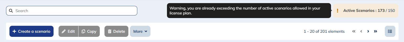exceeded