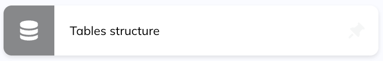 Table structure app icon