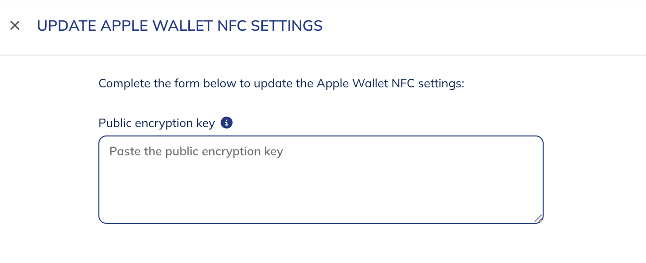 NFC configuration