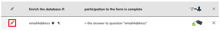 Edit the value of an attribute
