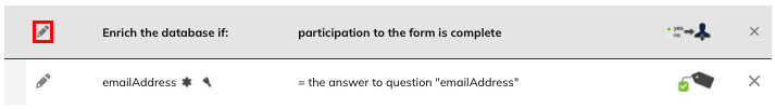 Define an enrichment rule