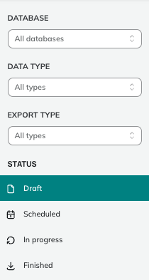 Finding your export