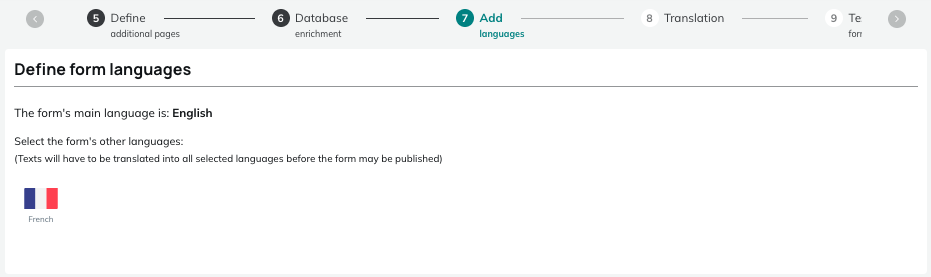 Add languages