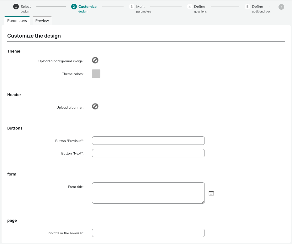 Customize design