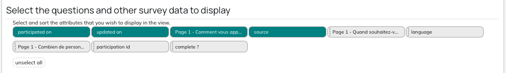 Select questions