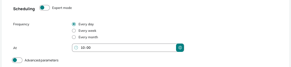 Scheduling