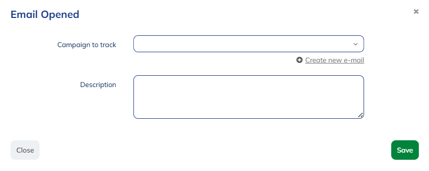 Email opened parameters