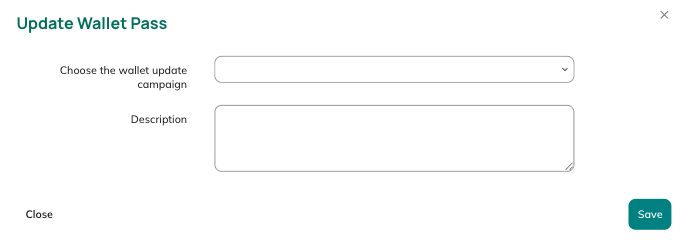 Update Wallet Pass block parameters