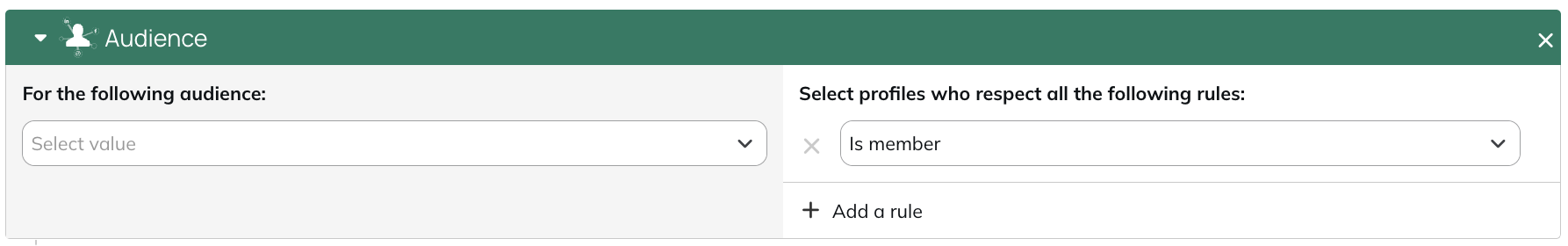 Audience module