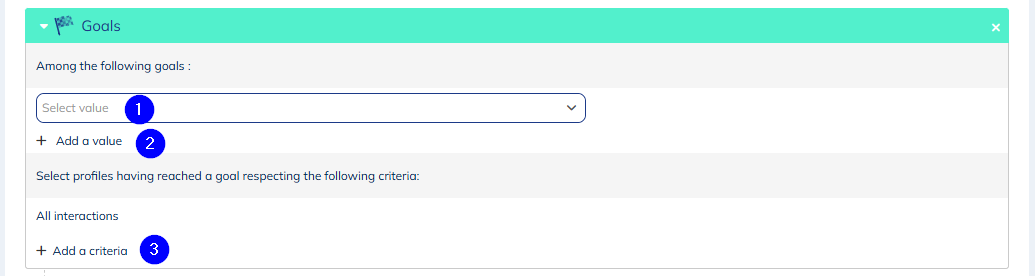 Goals module