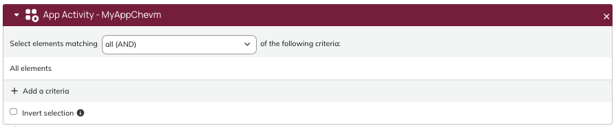 App Activity module