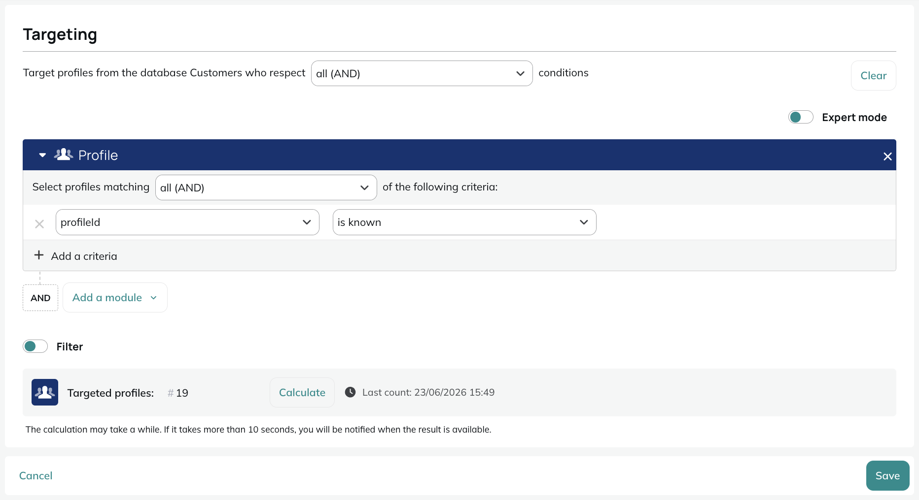Targeting overview