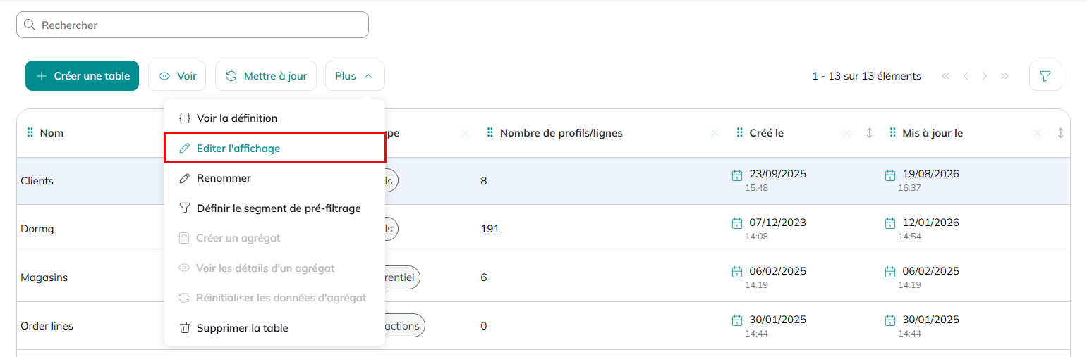 Modificar la apariencia de la ficha de perfil
