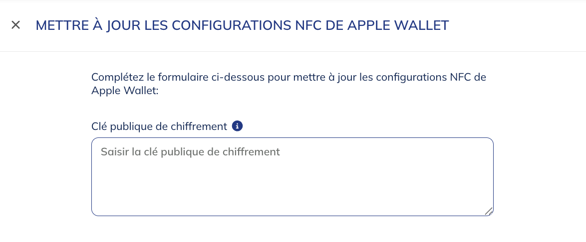 Configuración NFC