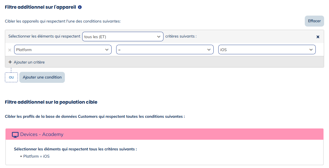 Combinación de ambos objetivos
