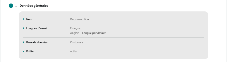 Comprobación de los perfiles objetivo y de los parámetros de idioma