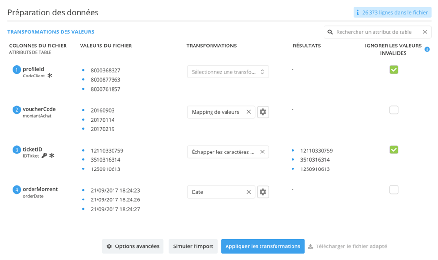 Transformar