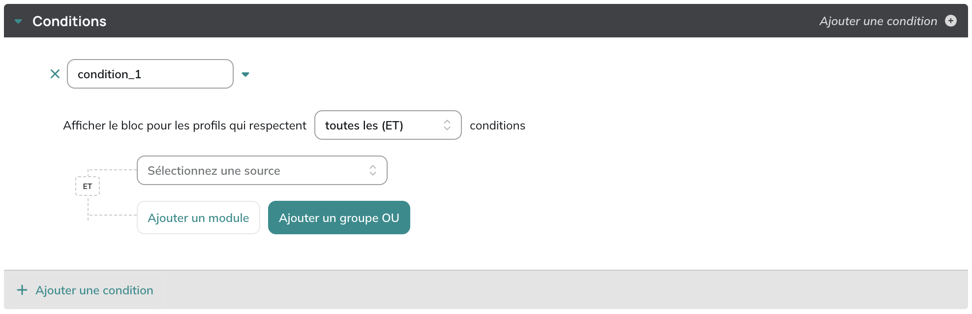 Conditions