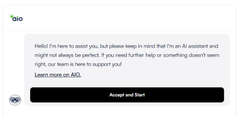 Accept and Start