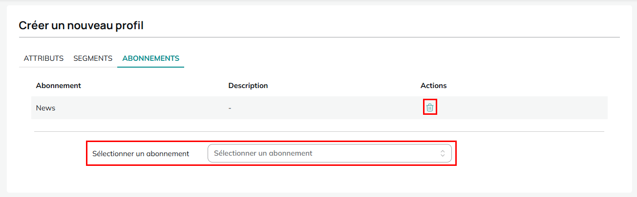 Abonnement