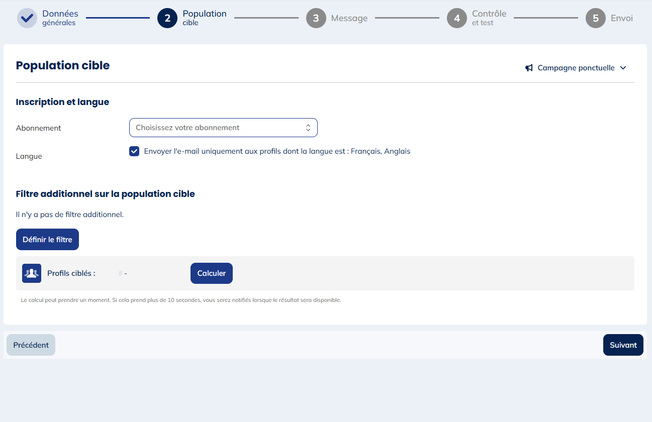 Inscription et langue