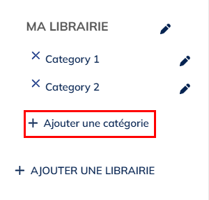 Ajouter une catégorie