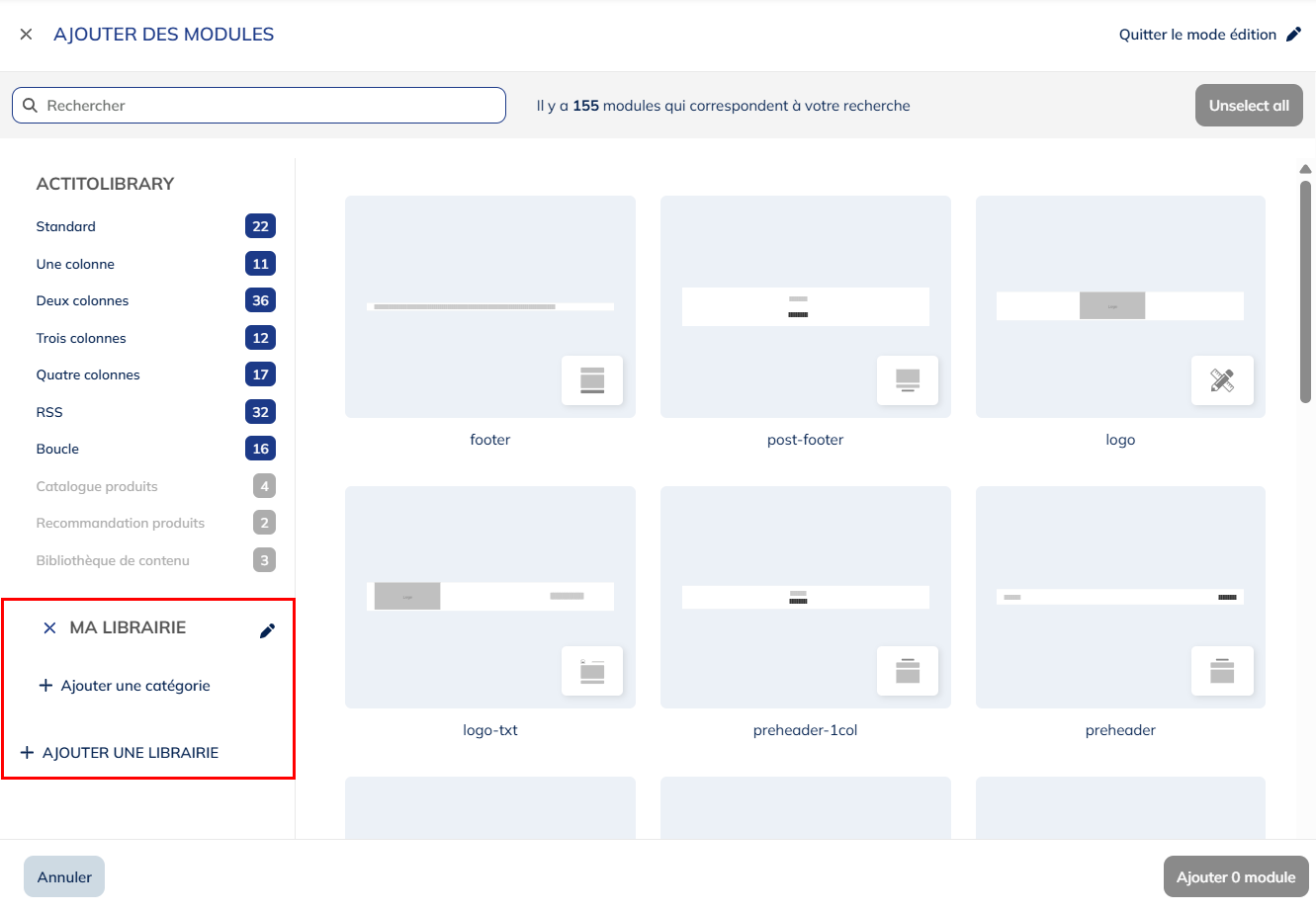 Ajouter une librairie