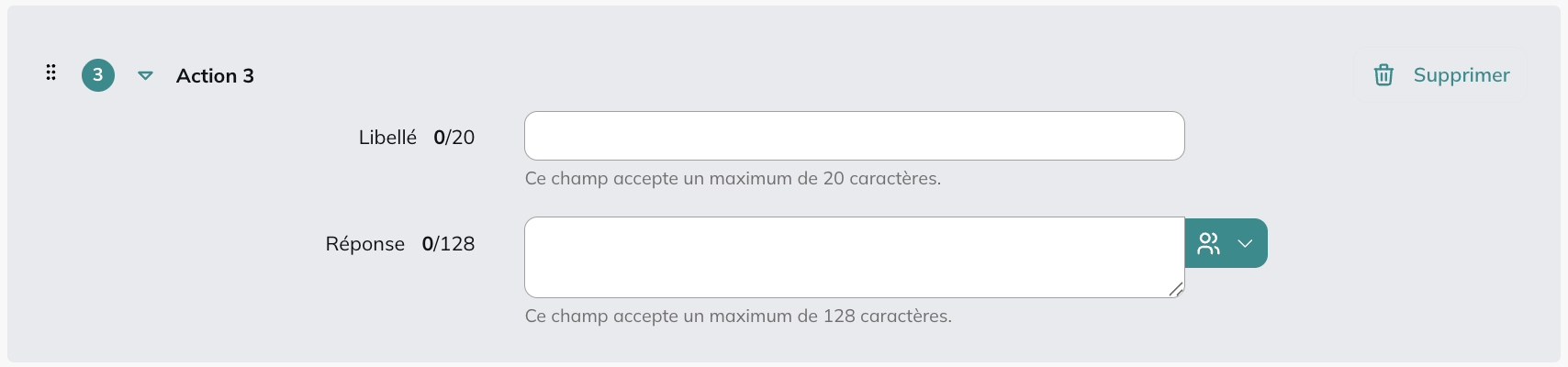 Réponse rapide