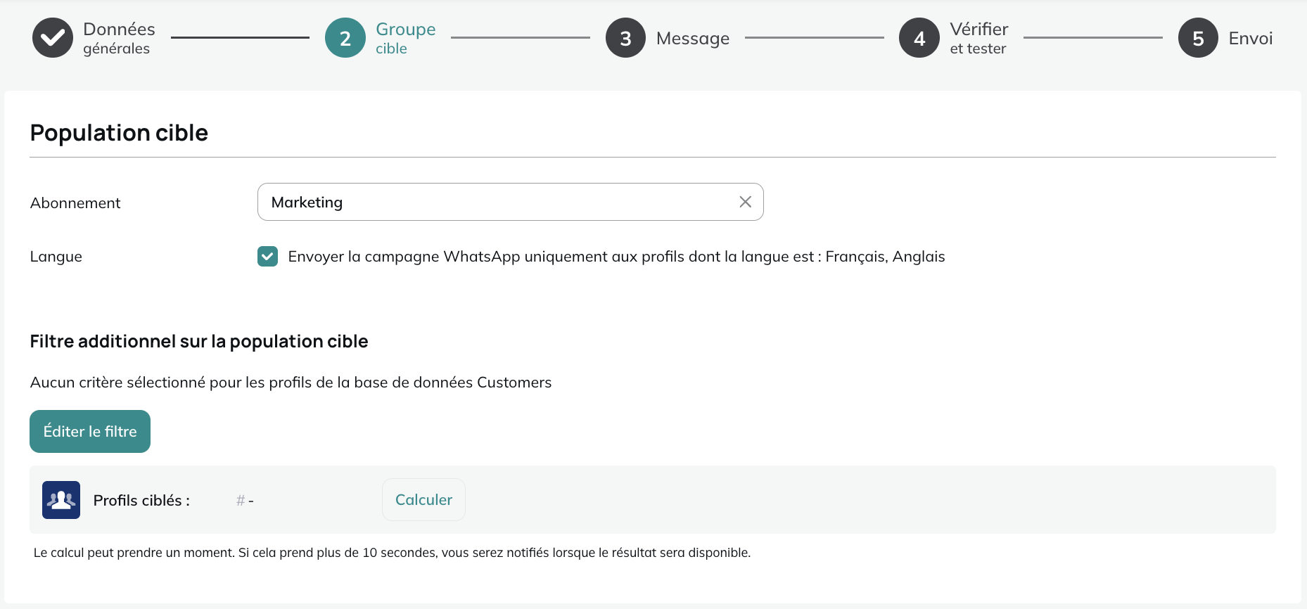 Groupe cible