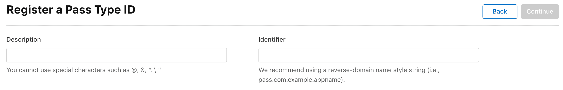 Formulaire à remplir