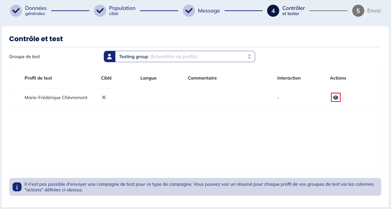 Vérification & test