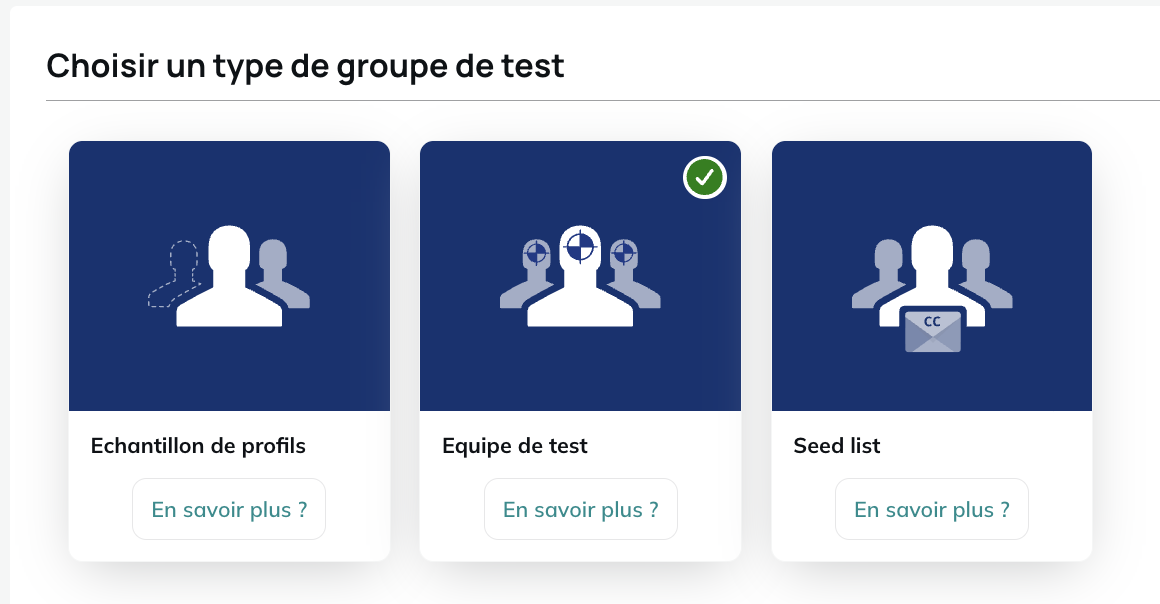 Équipe de test