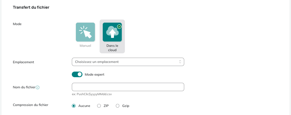 Mode expert