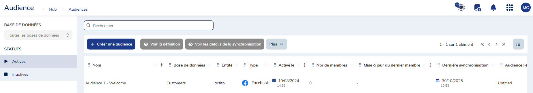 Mapper les identifiants