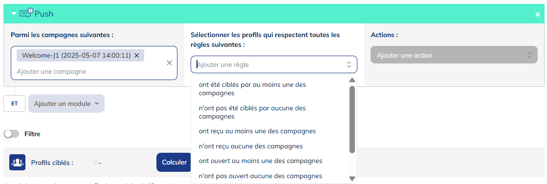 Bloc de ciblage