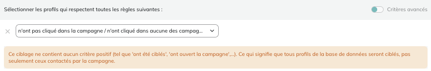 Avertissement