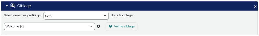 Module Ciblage