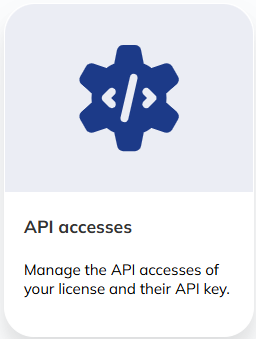 API accesses
