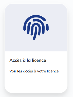 Acceso a la licencia