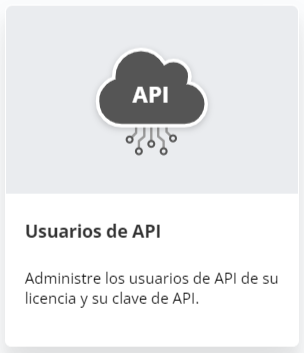 Usuarios de API